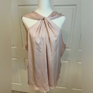 NWOT Ann Taylor Satin Halter